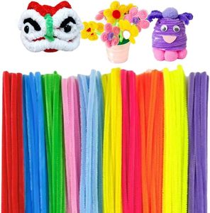 55 Colores Limpiapipas de Chenilla, 100 Unidades, Palitos Esponjosos, Limpiapipas de Tinsel Pastel, Limpiapipas Esponjosos para Manualidades, Regalo, Juguetes Educativos - Product Image 1