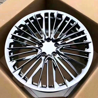Nuevas Llantas Modificadas de Aleación de Aluminio Forjado de 20 Pulgadas con Acabado Negro para Alphard Vellfire para LM Mona Lisa ES