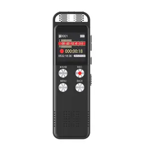 Digital Voice Activated Recorder with 30h Battery Life Built-in USB Recorder Support TF Card Up to 128GB