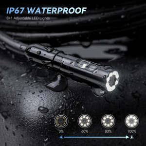 Caméra d'inspection de moteur automobile haute définition Portable endoscope <span class=keywords><strong>Vision</strong></span> <span class=keywords><strong>nocturne</strong></span> IP67 capteur CMOS étanche 4.3 "affichage - Product Image 4