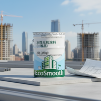 Peinture de construction inorganique à base d'eau, lavable et écologique, durable, certifiée ISO, revêtement décoratif pour murs intérieurs, personnalisable