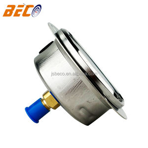 Manômetro de Alta Pressão Beco YF60 3.8Mpa e Manômetro de Baixa Pressão 1.8Mpa, Certificado CE <span class=keywords><strong>ROHS</strong></span>, Aço Inoxidável e Latão 7/16-20UNF - Product Image 3