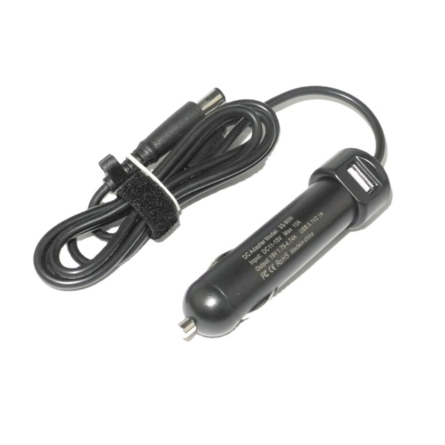 19V 4.74A 90w Laptop Car Charger for HP Probook 4440s 4540S 4545s 6470b 6475b 6570b Traveling DC Power Adapter