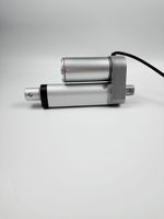 12V 24V 50/100/150/200/250/300MM course Micro Mini actionneur linéaire pas à pas linéaire 6 mm/s à 40 mm/s actionneur électrique linéaire