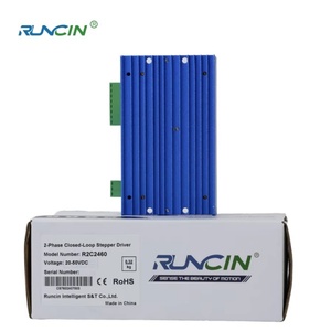 Nouveau Kit Moteur Runcin 24, 637 oz.in, Boucle Fermée, 2 Phases, 4.5 Nm, R2C2460, avec Driver, RoHS, 5A, HMI pour Machine PLC - Product Image 6