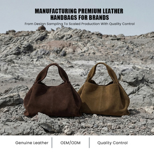 Bolsos <span class=keywords><strong>de</strong></span> Mano <span class=keywords><strong>de</strong></span> Cuero Genuino para Mujer, Bolso <span class=keywords><strong>de</strong></span> Mano Suave <span class=keywords><strong>de</strong></span> Gamuza, Estilo Vintage Informal, <span class=keywords><strong>Venta</strong></span> <span class=keywords><strong>al</strong></span> <span class=keywords><strong>por</strong></span> <span class=keywords><strong>Mayor</strong></span> y <span class=keywords><strong>al</strong></span> Detal - Product Image 1
