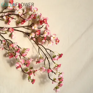 सजावटी फूल चेरी खिलना शाखाओं कृत्रिम फूल शादी की सजावट के लिए MW38958
