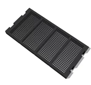 The New Modular Wear Resistant Mine Rubber Filter Screen Mesh Sieve Plate Mat Panel for Mining Machinery