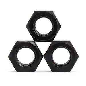 Toàn cầu Fastener Nhà cung cấp Heavy Duty Hexagon Bolt và <span class=keywords><strong>Nuts</strong></span> lớp 8.8 10.9 12.9 đen quá trình oxy hóa xử lý bề mặt Hex NUT - Product Image 2
