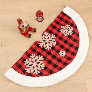 Jupe <span class=keywords><strong>de</strong></span> Sapin <span class=keywords><strong>de</strong></span> Noël <span class=keywords><strong>de</strong></span> Haute Qualité 48 Pouces, Jupe <span class=keywords><strong>de</strong></span> Sapin <span class=keywords><strong>de</strong></span> Noël en Osier, Jupe <span class=keywords><strong>de</strong></span> Sapin <span class=keywords><strong>de</strong></span> Noël à Carreaux Buffalo - Product Image 5