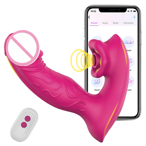 Vibrateur à 9 modes avec télécommande USB, stimulateur du point G, gode suceur, suceur de <span class=keywords><strong>clitoris</strong></span>, jouets sexuels pour femmes - Product Image 3