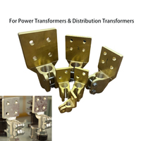 Accessoires pour transformateurs à huile haute tension DIN 630A 1000A 2000A, bague de connexion de borne en laiton, type drapeau, pour transformateur de puissance