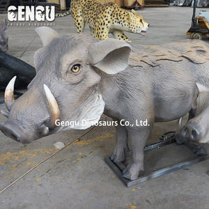 Zoo <span class=keywords><strong>Parc</strong></span> Animatronique Grandeur nature Modèle Animal Robot <span class=keywords><strong>Sanglier</strong></span> - Product Image 2