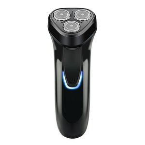 Electric Shaver 3-Head Floating Razor Waterproof IPX7 USB Rechargeable Men's Travel Portable Beard <b>Trimmer</b> - Product Image 2