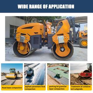 Sıcak 1ton 2ton <span class=keywords><strong>3ton</strong></span> 5ton çift davul silindir sıkıştırıcı silindir sıkıştırıcı - Product Image 2