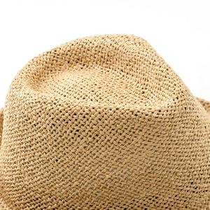 Sombrero Fedora Unisex de Paja Tejida, Estilo Simple, Casual, para Verano, Protección Solar, Tipo Panamá, para Viajes, Pesca y Actividades al Aire Libre - Product Image 3