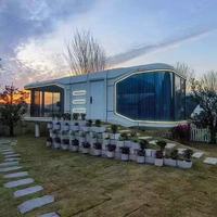 Capsule de camping design luxueux à la mode moderne/Capsule spatiale préfabriquée avec système intelligent