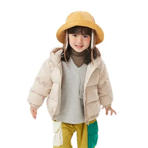 Enfants doudoune doudoune oie veste manteau enfants garçons et filles vers le bas bulle costume hiver extérieur chaud