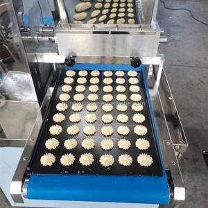 Remplissage automatique de pâte à cupcake formant la machine biscuits bicolores faisant la machine de dépôt de l'usine chinoise - Product Image 6
