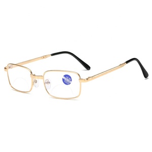 <span class=keywords><strong>Gafas</strong></span> de lectura bifocales <span class=keywords><strong>plegables</strong></span>, lentes de lectura <span class=keywords><strong>plegables</strong></span>, antirayos azules, con funda, venta al por mayor - Product Image 4