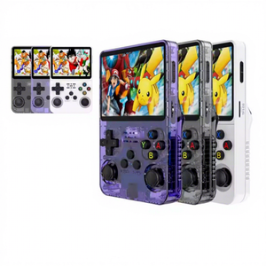 <span class=keywords><strong>Console</strong></span> de jeu portable avec deux joysticks 3D, écran IPS de 3,5 pouces, système ARKOS, modèle R36S-Retro Game Player - Product Image 1