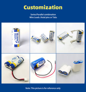 Cr2 850mAh 원통형 셀 3V CR15H270 이산화망간 리튬 1 차 배터리 - Product Image 5