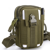 Sac banane tactique unisexe en tissu Oxford imperméable pour activités de plein air, idéal pour le camping, la course et la randonnée