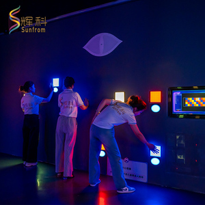 Jeu interactif et dynamique Evil Eyes avec bouton LED à pression, défi <span class=keywords><strong>de</strong></span> dissimulation, certifié CE, pour salle 360, parc d'attractions commercial et usage intérieur - Product Image 3