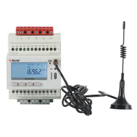 Compteurs d'énergie sans fil IoT Acrel ADW300 sur rail DIN triphasés pour armoire de distribution SCADA Modbus-RTU