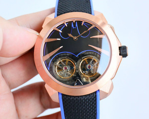 Venta al por Mayor de Relojes de Hombre Modernos y a la Moda con Correas Tejidas Esqueletizadas y Relojes Mecánicos Deportivos - Product Image 1