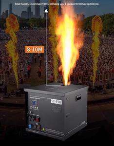 Máquina de Llamas para Escenario, Resistente al Agua, Control DMX, Efectos Especiales, Alcance de 8-10 Metros - Product Image 5