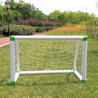 But de football en PVC à prix raisonnable, blanc et vert, pour l'entraînement de football, fourni par l'usine