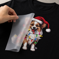 Transferts DTF personnalisés en gros pour Noël, motifs prêts à presser, thermocollants, sérigraphie, décalcomanies lavables pour vêtements et t-shirts