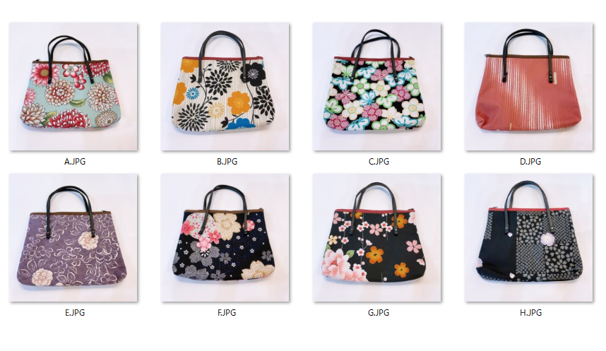 Sac à motif de kimono