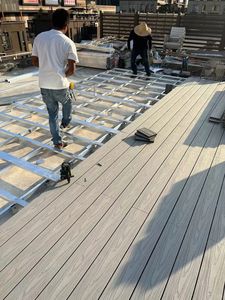 Anti-UV Durable Wood Plastic Composite Exterior Flooring <b>Deck</b> Outdoor Co-Extrusion WPC Decking Board - Product Image 2