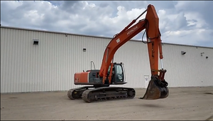 Excavatrice Hitachi Zx270 d'occasion, 27 tonnes, sur chenilles, de seconde main, d'origine japonaise - Product Image 2