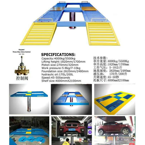 Single Post Hydraulic Car Lift Lifter for 4-5 Ton 4000kg-5500kg Repair Waterproof <strong>Auto</strong> in 1 Underground <strong>Jack</strong> for Car Wash - Product Image 6