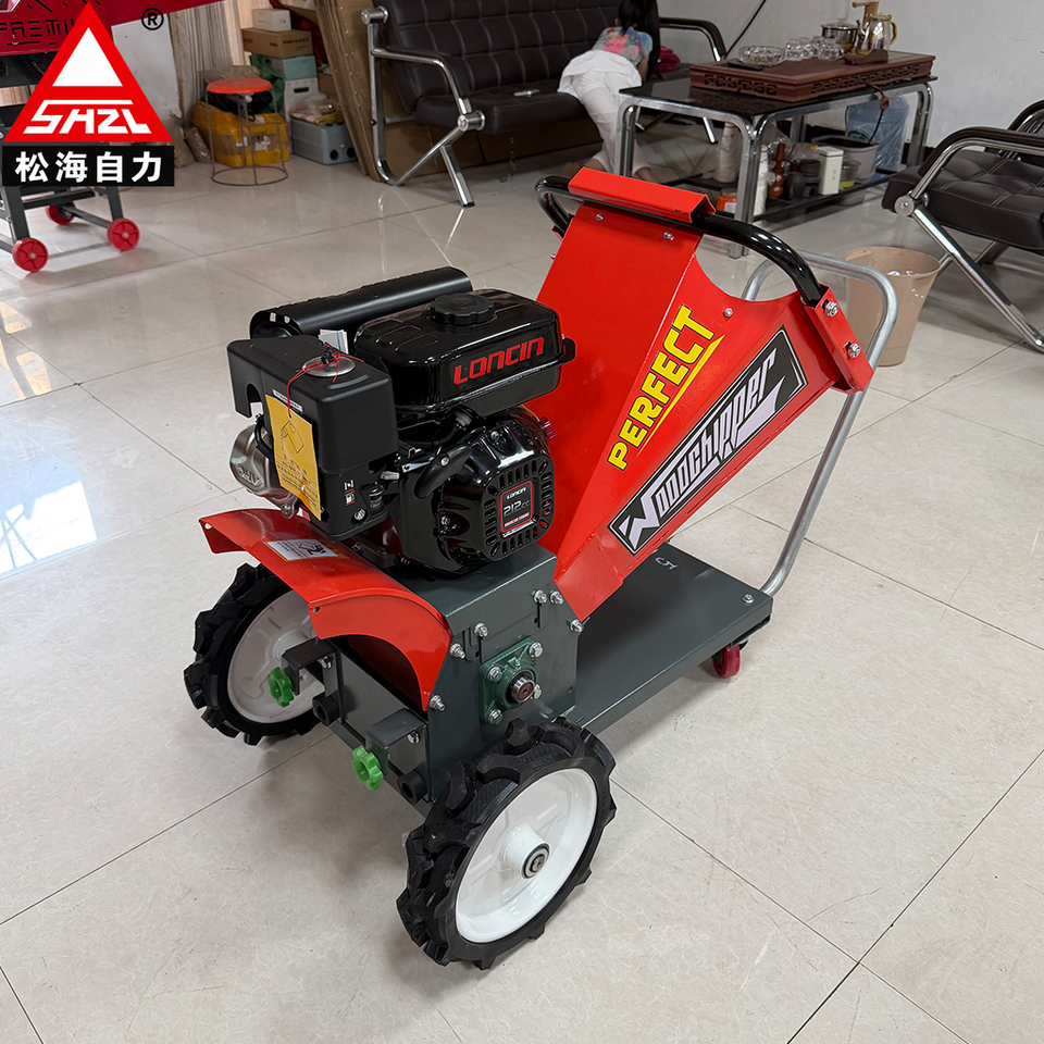 WP1300 Compact Electric Wood Chipper 220V/380V Tree Branch Shredder ...