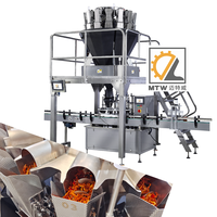 Machine de pesage, de remplissage et d'emballage automatique MTW Factory à 10 têtes, balance combinée multi-têtes standard