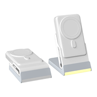 Chargeur sans fil magnétique pliable, station de charge 3 en 1 pour Apple, batterie externe sans fil 10000mAh pour iPhone