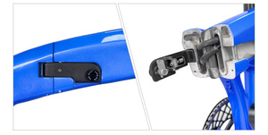 <span class=keywords><strong>Vélo</strong></span> pliant en fibre de carbone avec dérailleur 1x10 vitesses, <span class=keywords><strong>vélo</strong></span> en carbone de 20 pouces - Product Image 4