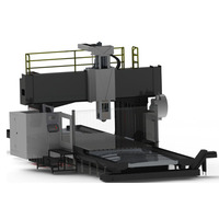 Centro de Mecanizado CNC Tipo Pórtico TSMV-5021 con Husillo de Alta Rigidez BBT50 para Sistema de Control Numérico, de Alta Resistencia y Precisión