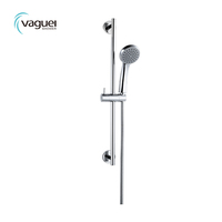 Colonne de douche thermostatique chromée Vaguel Flexible à installation facile