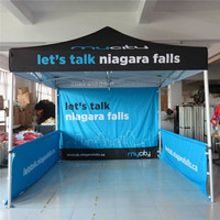 Tente pliante en aluminium, tente pop-up, tente d'exposition, tente de fête, tente de mariage, chapiteau, gazebo, tentes promotionnelles pour salons professionnels, tentes pour événements en plein air