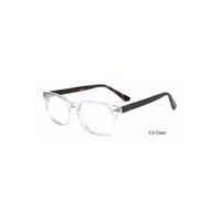 Montures de lunettes optiques rondes classiques en acétate pour hommes et femmes, lunettes de prescription quotidiennes, OEM ODM, logo personnalisé