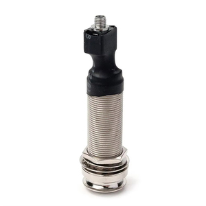 Custom Zilver Passieve Eq Piezo Pick-Up 6.35Mm Onder Zadel Uitgang Eind Pin Gitaar Jack Voor Ukelele Folk Akoestische Gitaar Pickup - Product Image 3