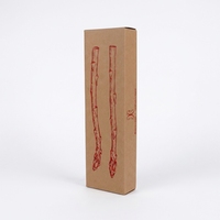 Boîte en papier kraft pliable avec finition mate, matériaux recyclés durables, logo en relief, personnalisable, polyvalente, recyclable