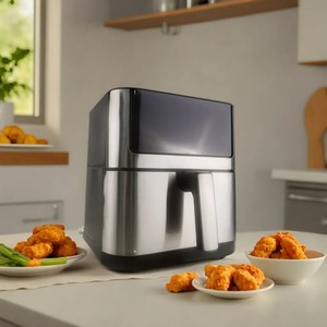 Friteuse à air grande capacité familiale 8L, puissante pour une cuisson rapide, Freidora De Aire, appareils de cuisine, économie d'énergie KA04001 - Product Image 6