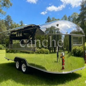 รถเทรลเลอร์อาหารจานด่วนรถบรรทุกอาหารจานด่วน - Product Image 5