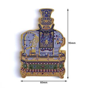 Aimant en métal personnalisé en émail souple, souvenir de mode, fabrication en gros en usine - Product Image 1